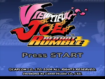 Viewtiful Joe - Red Hot Rumble screen shot title